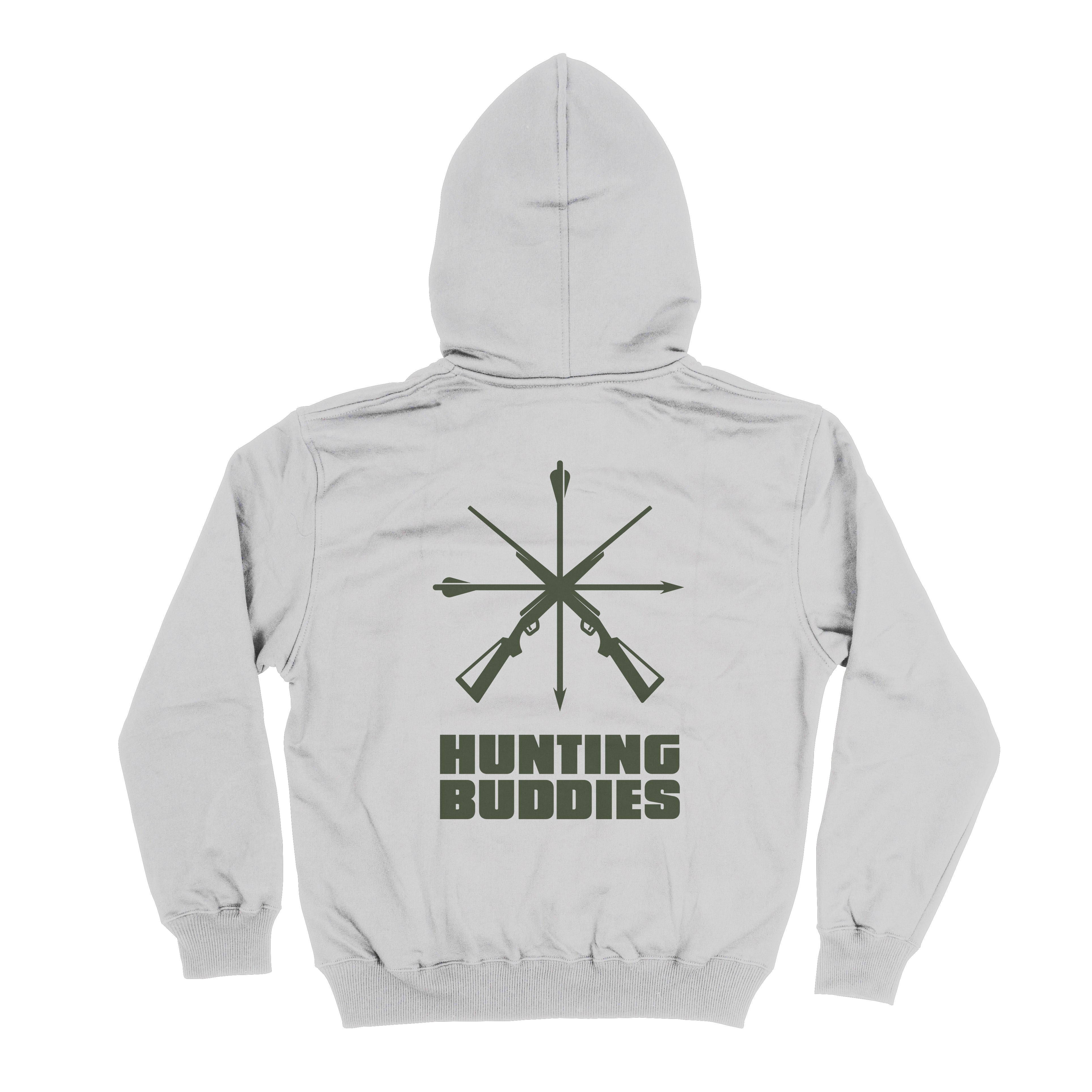 ★HOODHOOD★ beagle logo hood gray unisex-heavy-blend-hoodie-sand