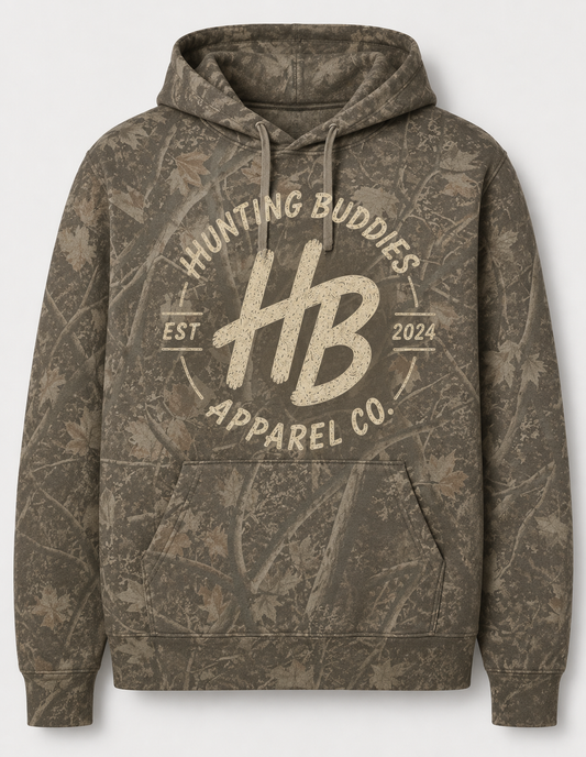 HB Tan Camo Hoodie