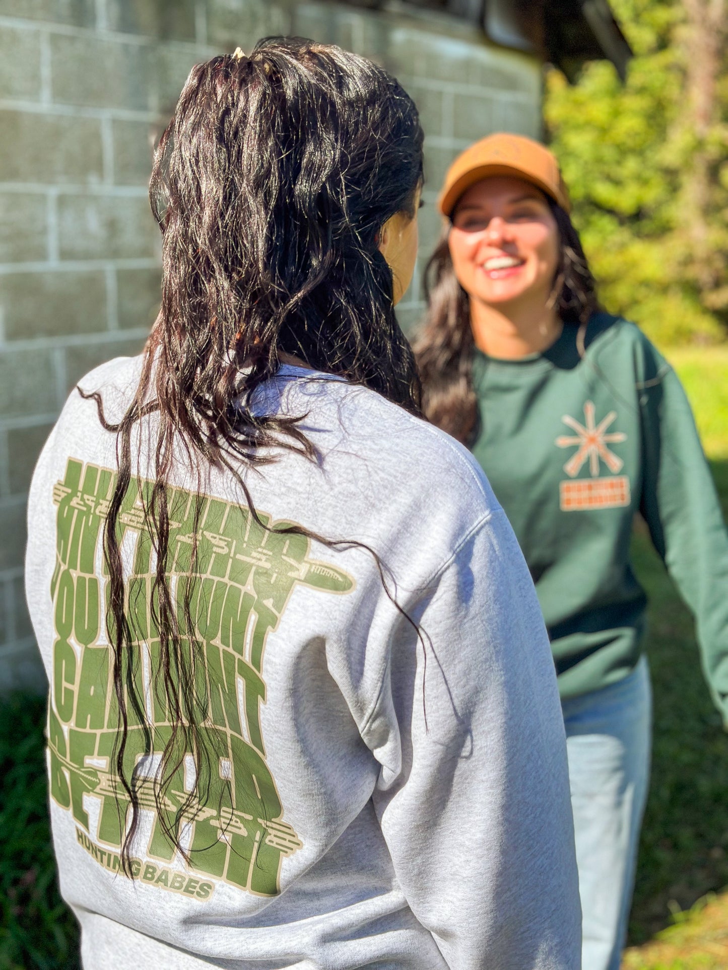 Hunting Babes Crewneck Sweatshirt