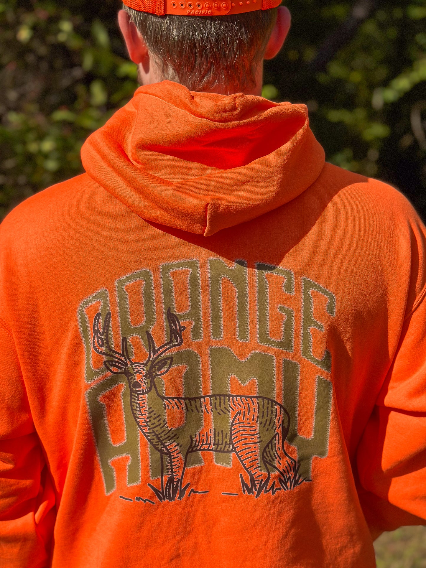 HB Orange Army Hoodie