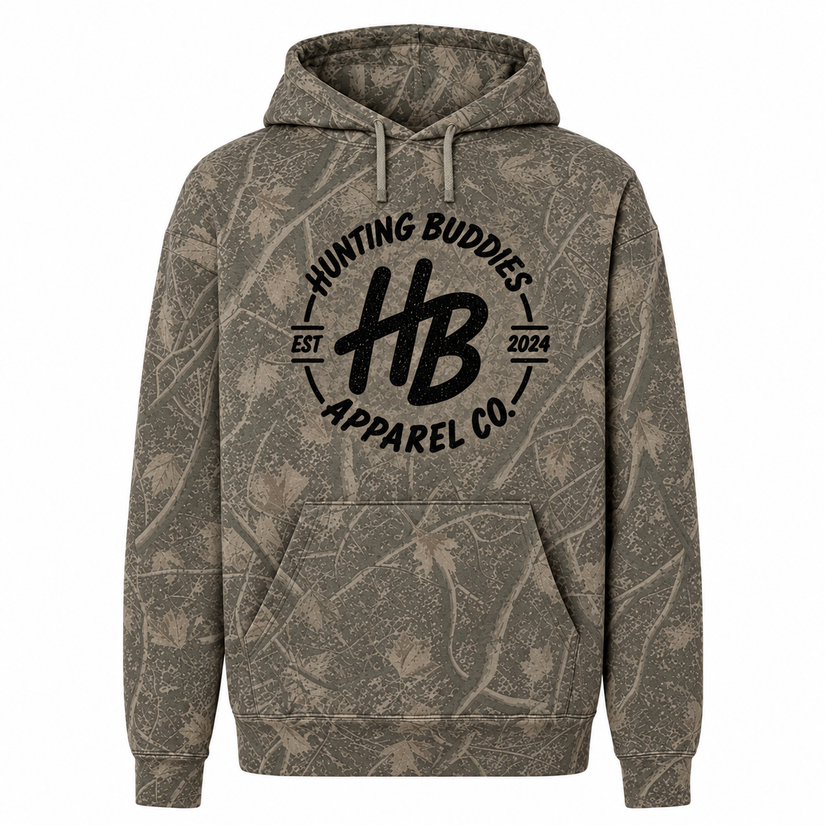 HB Black Camo Hoodie