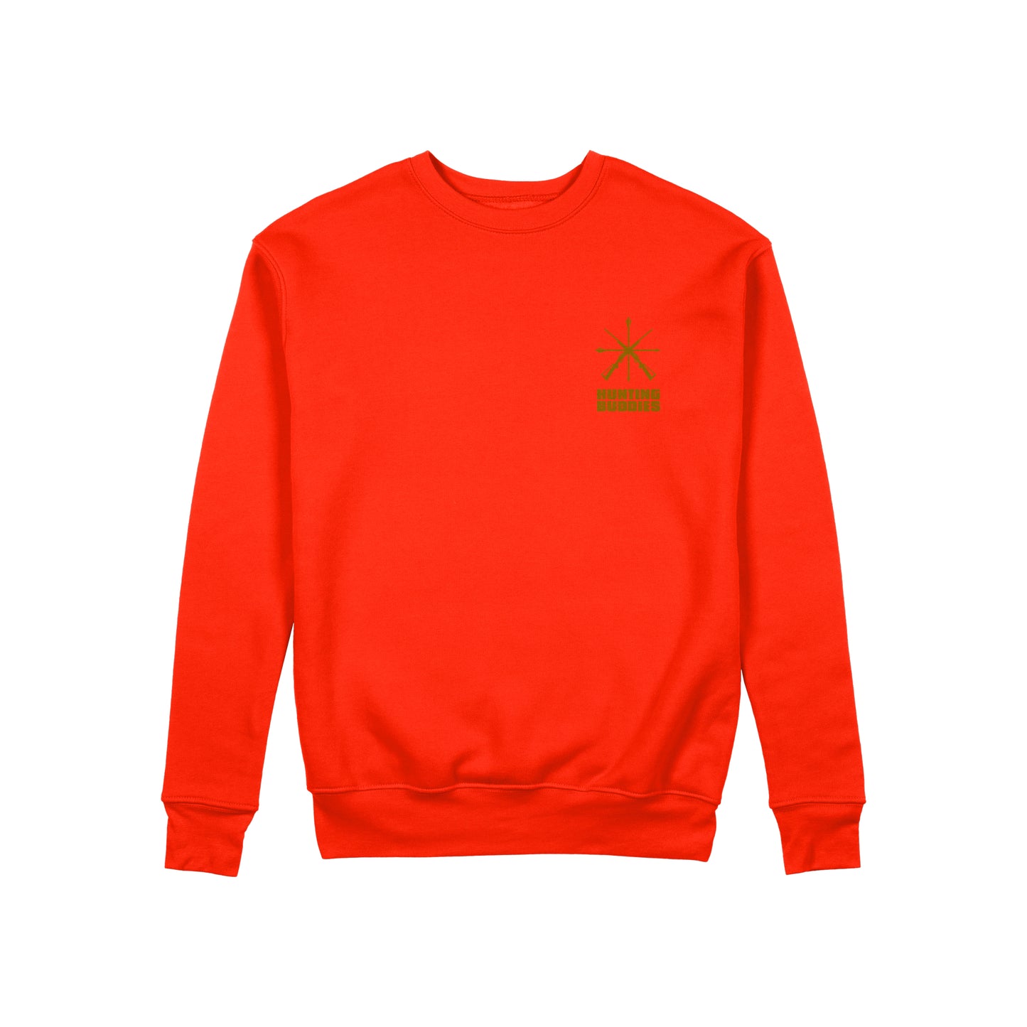 HB Orange Army Crewneck Sweatshirt